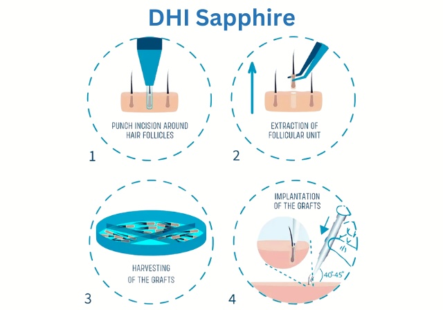 Comparison of FUE and DHI hair transplant techniques in Turkey